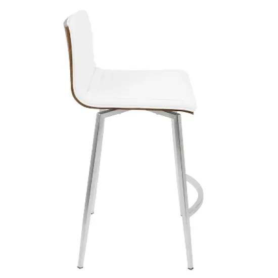 Set of 2 Mason Contemporary Swivel Counter Height Barstools - Lumisource image {2}