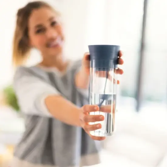 BergHOFF Leo 16.9oz Water Bottle, Blue image {5}