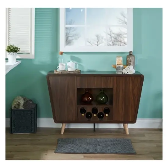Hamby Transitional Buffet Dark Walnut - HOMES: Inside + Out image {1}