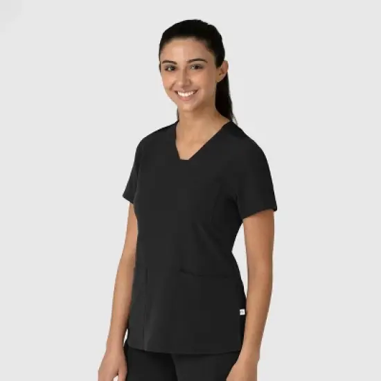 Wink Nova Women's Flex-n-Reach V-Neck Scrub Top image {2}