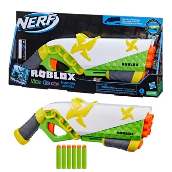 NERF Roblox Ninja Legends - Shadow Sensei Dart Blaster image {2}
