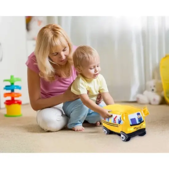 Plush Creations Rattle Soother - School Bus image {7}