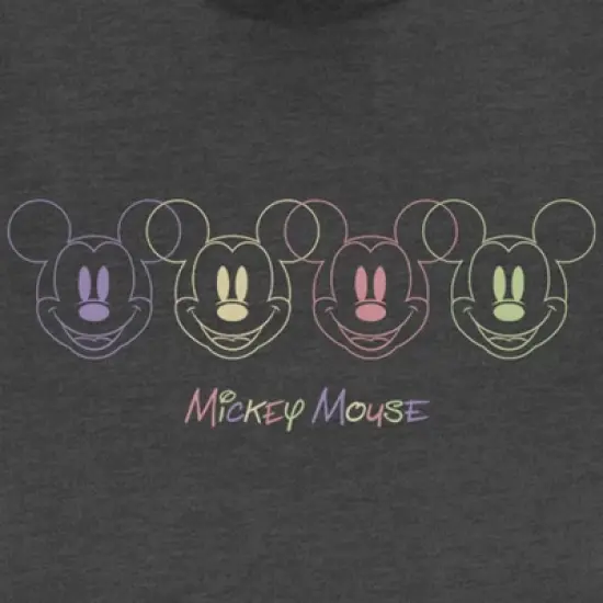 Junior's Mickey & Friends Neon Outline Festival Muscle Tee image {1}