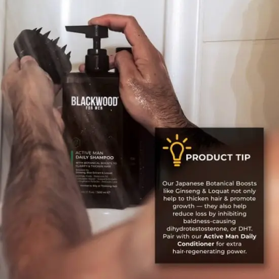 Blackwood for Men Active Man Daily Shampoo - 7 fl oz image {4}
