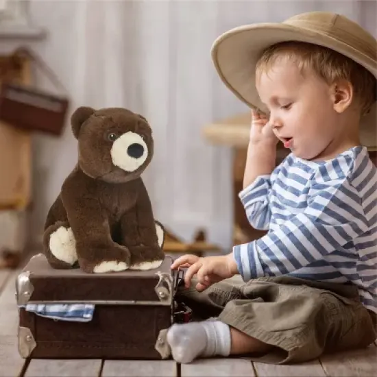 FAO Schwarz Toy Plush Sustainable Bear 10" image {1}