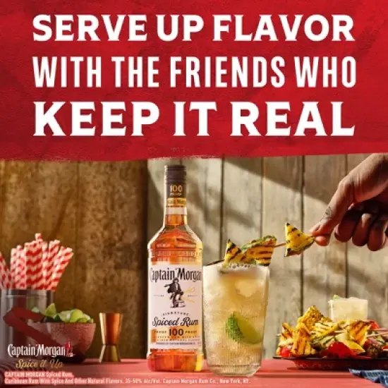 Captain Morgan Spiced Rum - 750ml Bottle image {4}