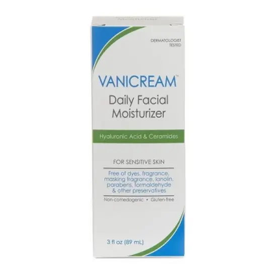 Vanicream Daily Facial Moisturizer for Sensitive Skin - 3 fl oz image {1}