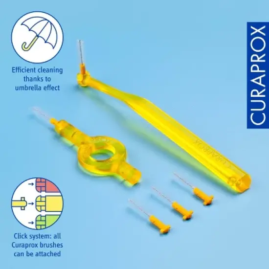 Curaprox CPS 09 Prime Start Interdental Brushes &ndash; Ultra-Fine Cleaning for Tight Spacesk, 5 pcs image {1}