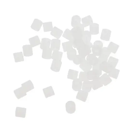 Unique Bargains Anti-scratch Pet Nail Caps White 50 Pcs image {5}