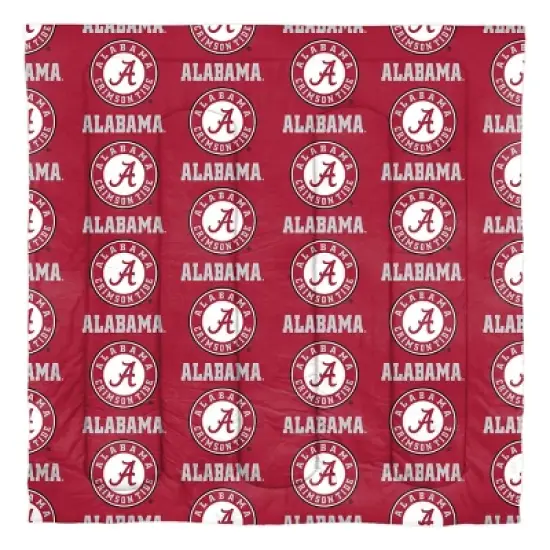 NCAA Alabama Crimson Tide Rotary Bed Set image {1}