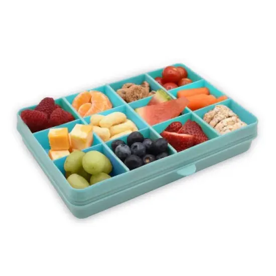 Melii Snackle Box - 48 oz - Blue image {1}
