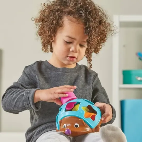 Learning Resources Spike the Fine Motor Hedgehog Poppin' Shapes Sorter image {6}