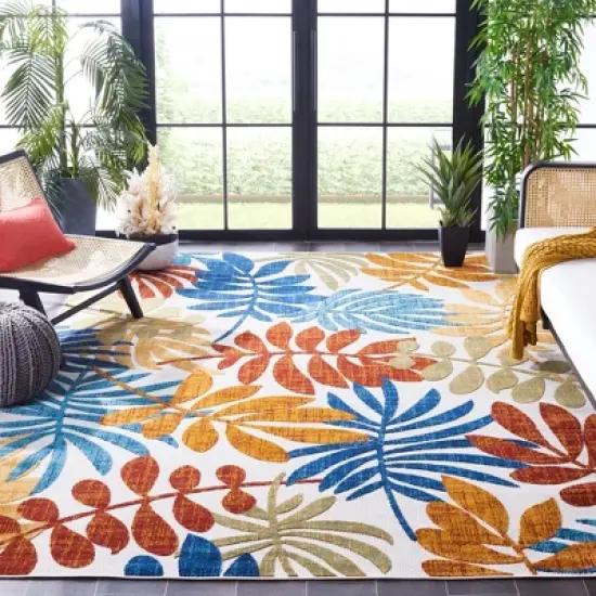 Cabana CBN814 Power Loomed Indoor/Outdoor Area Rug  - Safavieh image {2}