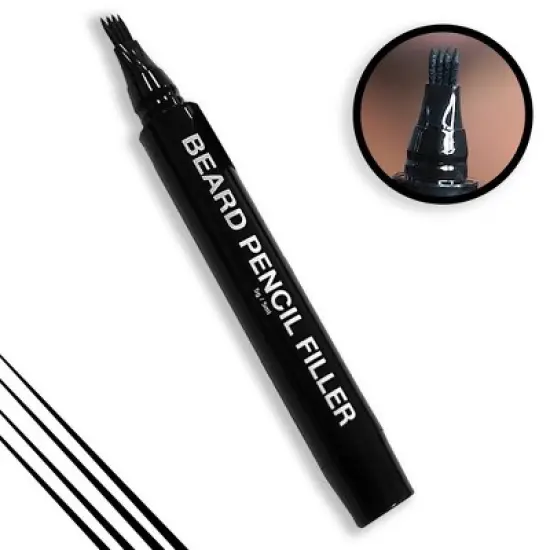 PACINOS Beard Pencil Filler - Black image {2}