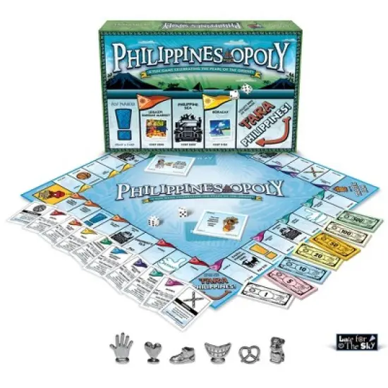 Late For The Sky: Philippines-Opoly Monopoly Board Game image {1}