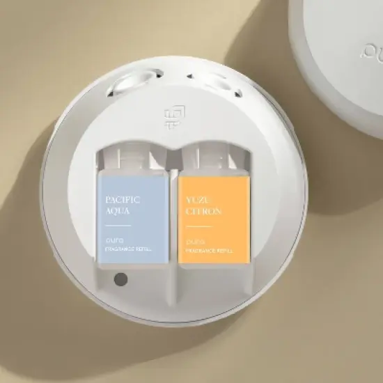 Pura Pacific Aqua and Yuzu Citron Starter Kit: Essential Oil Blend, 0.66 Net Wt, Musk & Bergamot Notes, Child & Animal Safety Warning image {2}