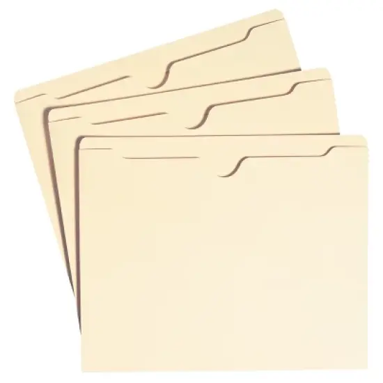 Smead File Jacket, Flat-No Expansion, Letter Size, Manila, 100 per Box (75410) image {11}