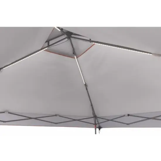 Coleman All-Night Lighted Eaved Shelter - Light Gray 13' x 13' image {2}