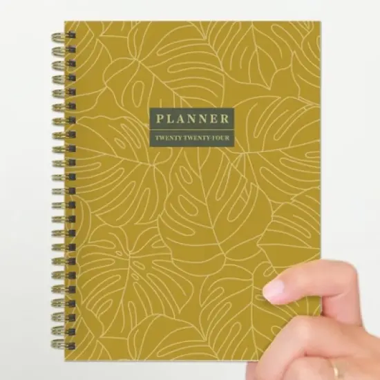 TF Publishing 2024 Weekly/Monthly Planner 8"x6.5" Golden Foliage image {7}