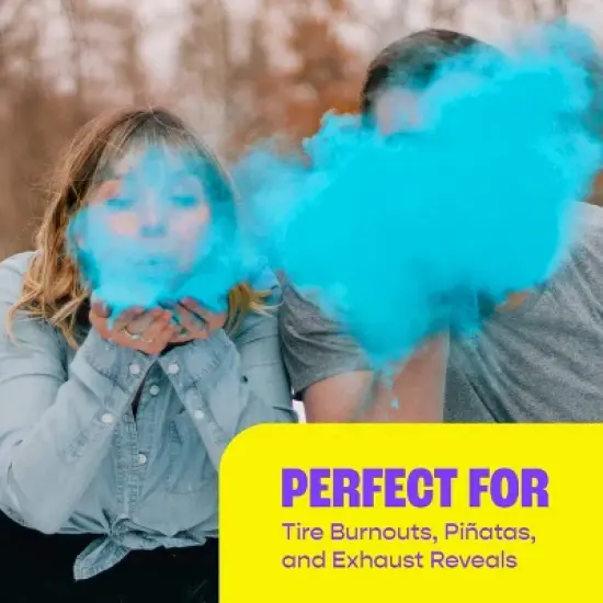 Chameleon Colors Gender Reveal Powder - Easy-Open Bags of Color Chalk Powder - 2 Pack of 1 Lb Bags image {3}