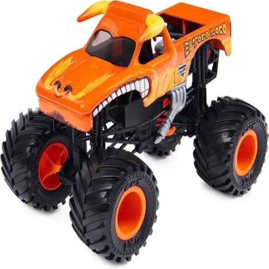 Monster Jam, Official El Toro Loco Monster Truck, Collector Die-Cast Vehicle image {1}