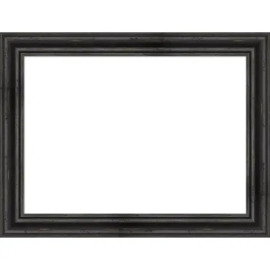 Amanti Art Rustic Pine Black Framed Dry Erase Magnetic Board image {8}
