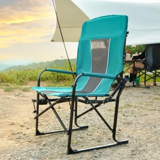 KWPZQEB Directors Chair, Camping Chairs for Adults, Heavy Duty Side Table with Side Table and Side Pockets, Lawn Chairs for Beach, Lawn image {2}