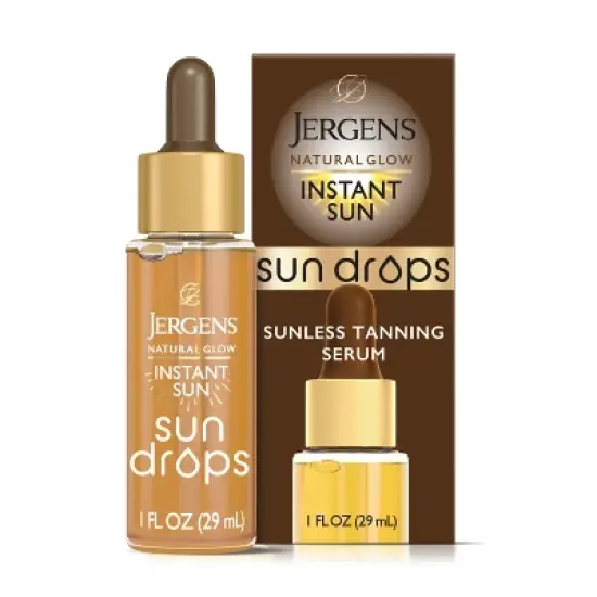 Jergens Natural Glow Instant Sun Drops Tanners - 1 fl oz image {8}