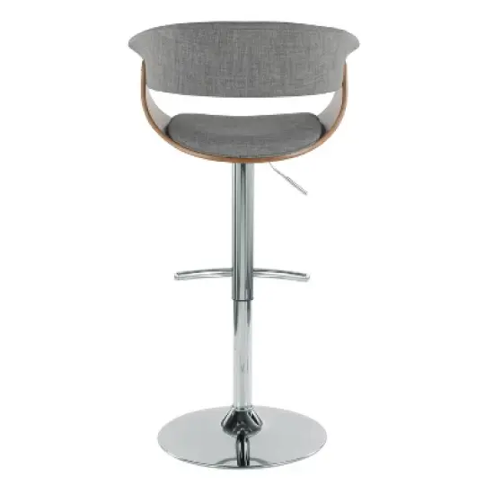 Mod Mid - Century Modern Adjustable Barstool - Lumisource image {4}