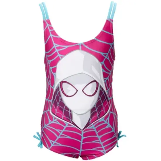 Marvel Spider-Man Ghost-Spider Girls One Piece Bathing Suit Toddler image {2}