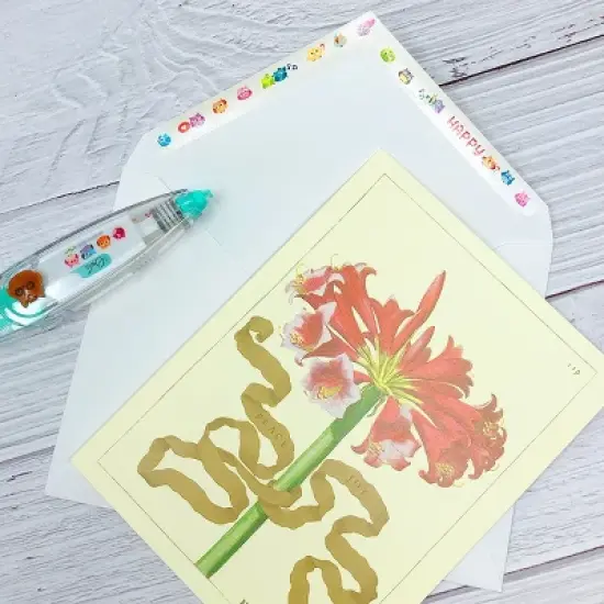 Wrapables Novelty Sticker Machine Pens, Decorative Stationery Supplies for Home Office School, Nature image {6}