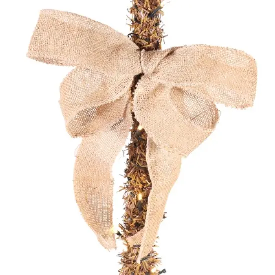 Barton Living 5ft Light Post Christmas Decoration w/Planter Battery Powered Outdoor X-mas image {2}