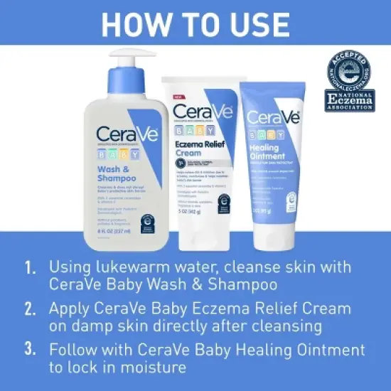 CeraVe Baby Eczema Cream - 5oz image {7}