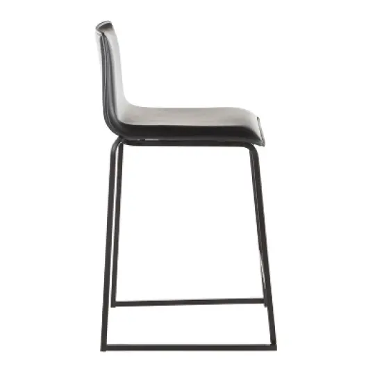 Set of 2 26" Mara Contemporary Counter Height Barstools - LumiSource image {2}