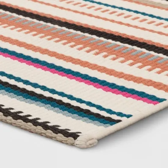 5' x 7' Outdoor Rug Festival Stripe - Opalhouse&trade; image {2}