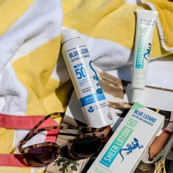 Blue Lizard Sensitive Mineral Sunscreen Spray - SPF 50+ - 4.5 oz image {2}