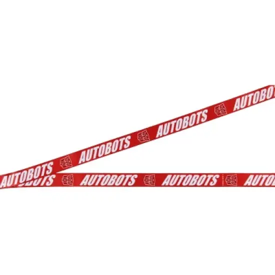 Transformers Lanyard Badge Holder Reversible with 2" Autobot Rubber Pendant image {3}