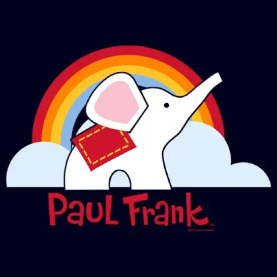 Junior's Paul Frank Ellie Rainbow T-Shirt image {1}
