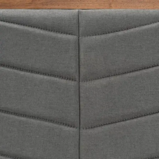 Iden Fabric Upholstered Wood Headboard - Baxton Studio image {2}