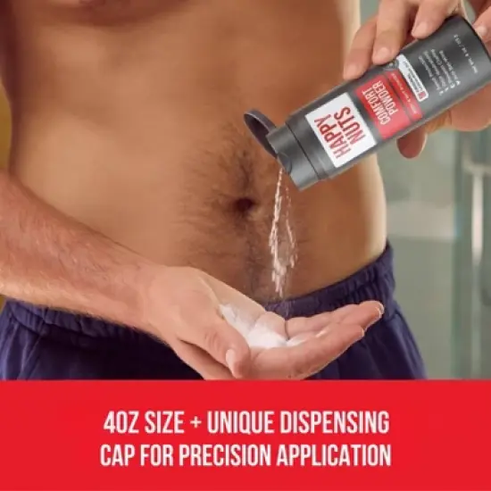 Happy Nuts Comfort Powder Deodorant - Original - 4oz image {3}