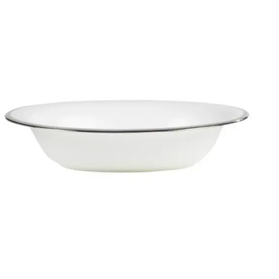 Vera Wang Grosgrain Open Oval Dish 25cm 9.8in image {1}