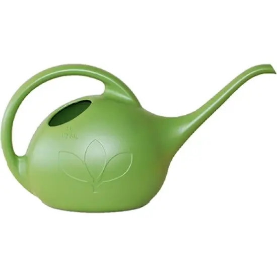 Novelty Indoor Plastic Watering Can, 0.5 Gallon, Green image {4}