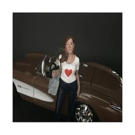 "Ladies Night" 8 piece Figurine Set for 1/18 Scale Models by American Diorama image {5}