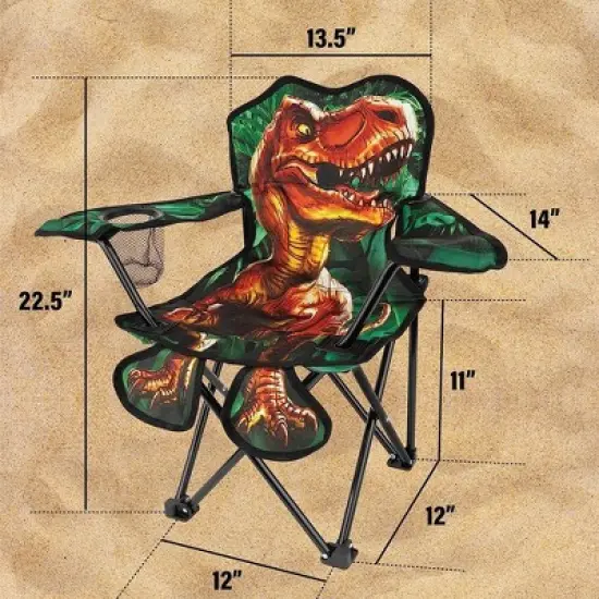 Toy To Enjoy Outdoor Dinosaur Chair for Kids (Ages 2 to 5) image {4}