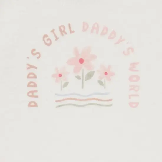 Carter's Just One You&reg;️ Baby Girls' 2pc 'Daddy's Girl' Top & Bottom Set image {1}