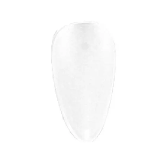 Unique Bargains Women's Medium Short Almond Fake Nails Clear 1 Set image {2}