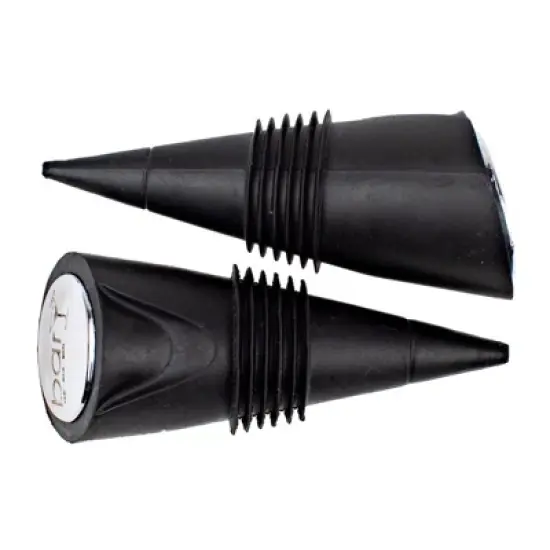 BarY3 Black Stainless Steel/Silicone Wine Stopper image {1}