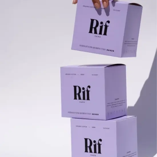 Rif Care Organic Overnight Pads Multi-Pack with Wings- 42 count image {3}