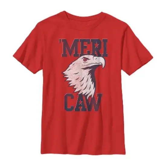 Boy's Lost Gods Fourth of July  'Meri Caw Eagle T-Shirt image {4}