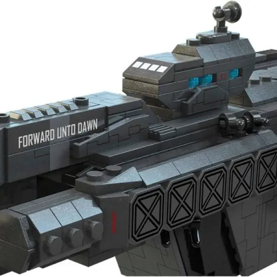 MEGA HALO UNSC Forward Unto Dawn Navy Ship Building Set - 680pcs image {4}